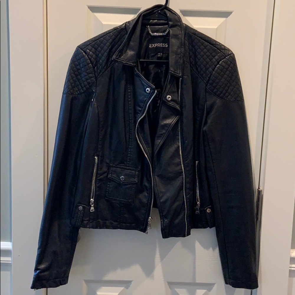 Express Faux Leather Jacket